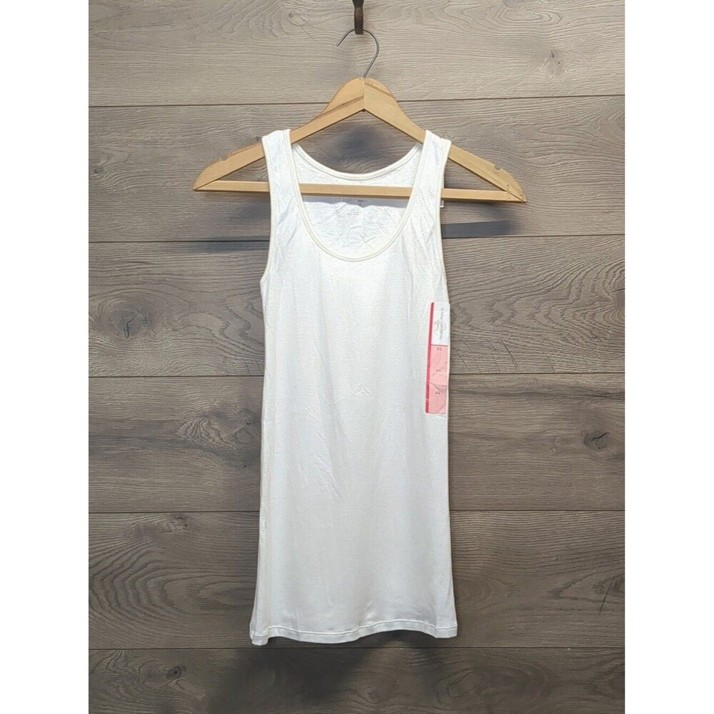 New Liz Lange White Maternity Tank Top Women's XS